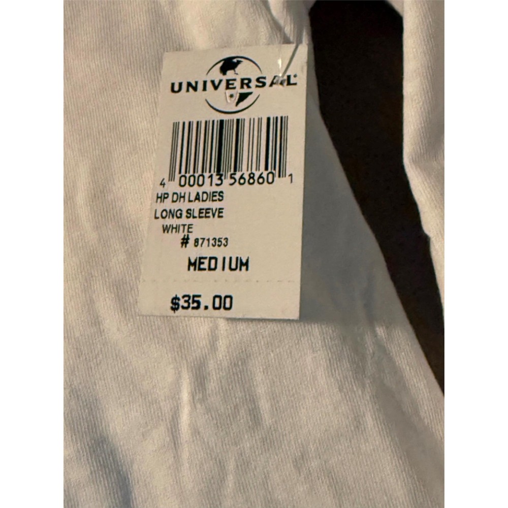 NWT Universal Studios Wizarding World Harry Potter Shirt Deathly Hallows M White - Picture 4 of 5